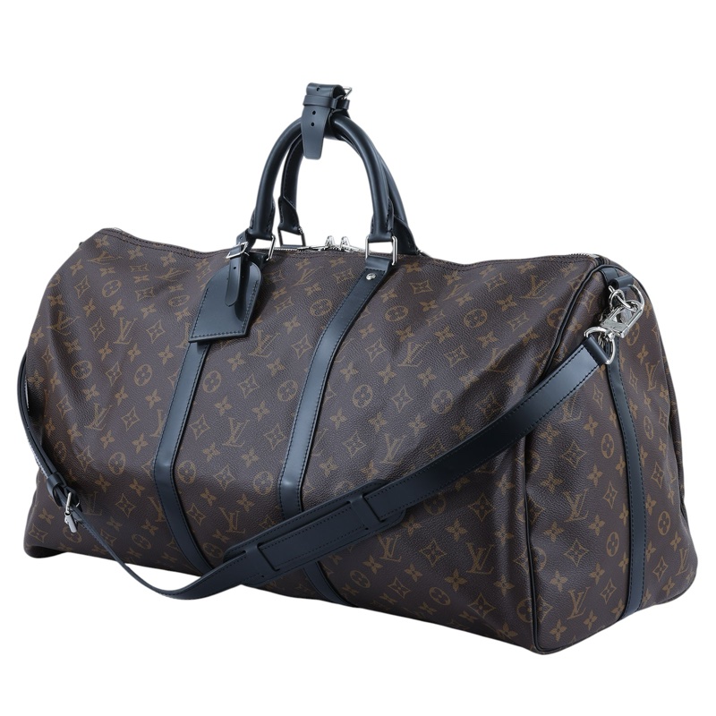 LOUIS VUITTON Keepall Bandoulière 55 Macassar-2