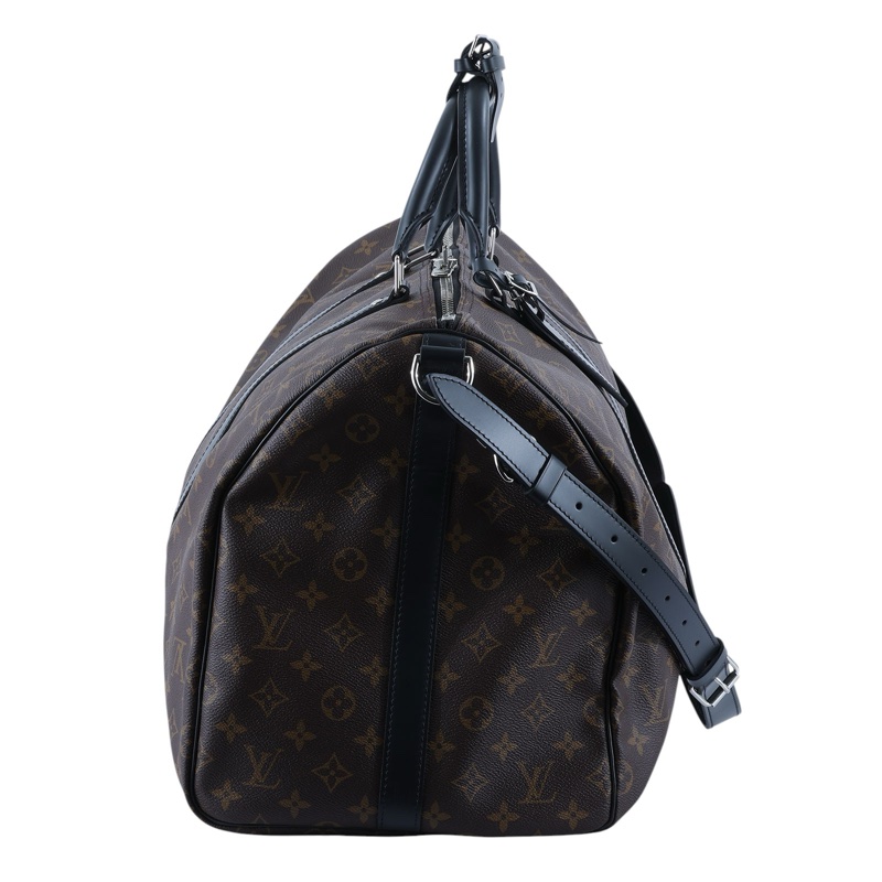 LOUIS VUITTON Keepall Bandoulière 55 Macassar-4