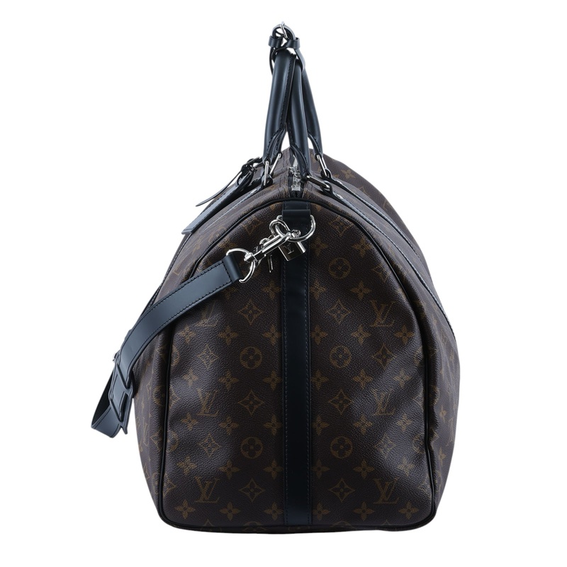 LOUIS VUITTON Keepall Bandoulière 55 Macassar-5
