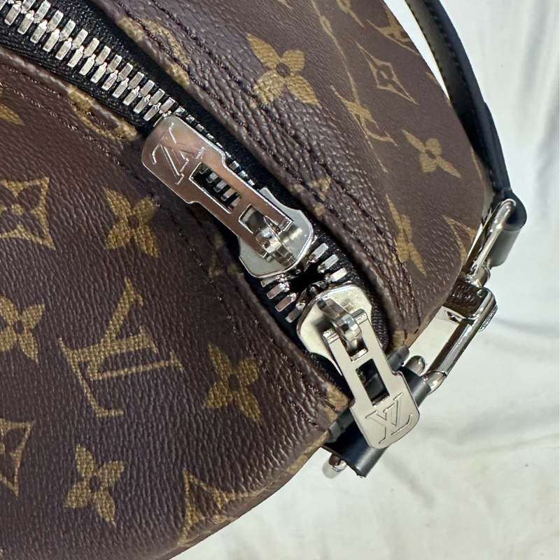 LOUIS VUITTON Keepall Bandoulière 55 Macassar-14