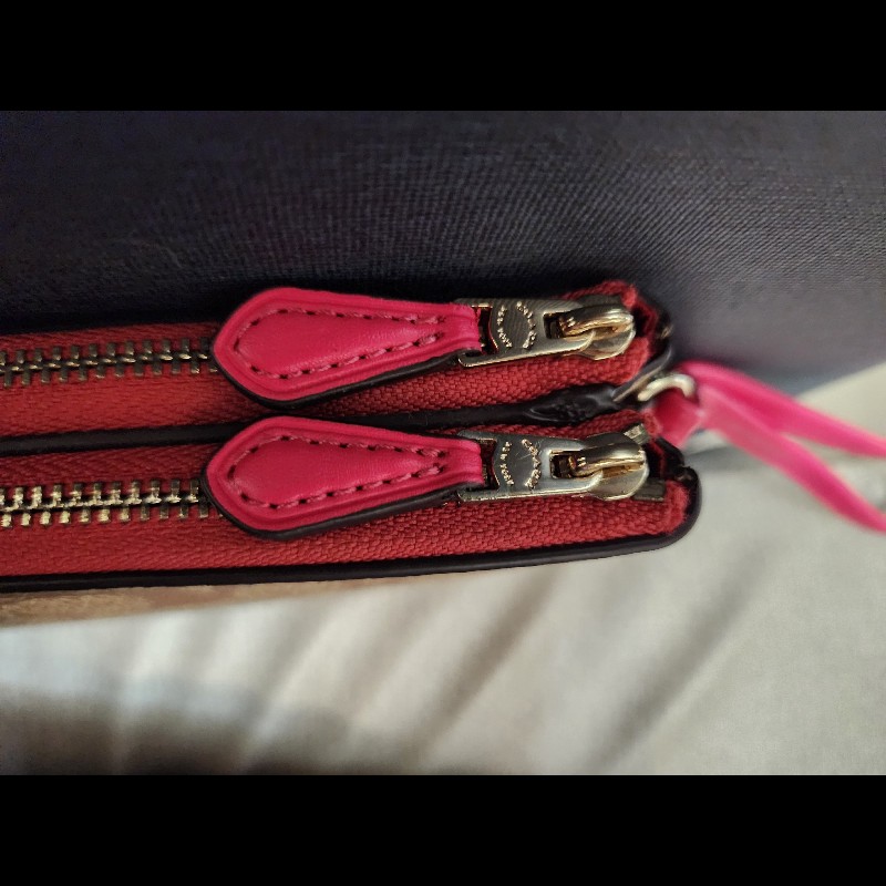 Coach 經典老花雙層大手拿-6