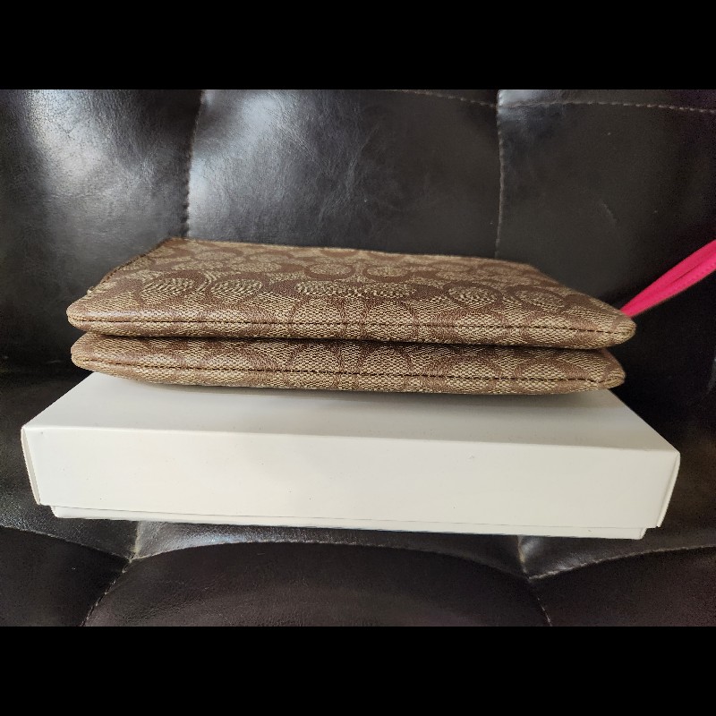 Coach 經典老花雙層大手拿-11