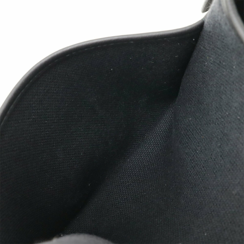 愛馬仕 Picotin Lock PM 手袋/托特包，採用 Toile Goelan Swift 皮革，黑色，帶有 U 字印記-6