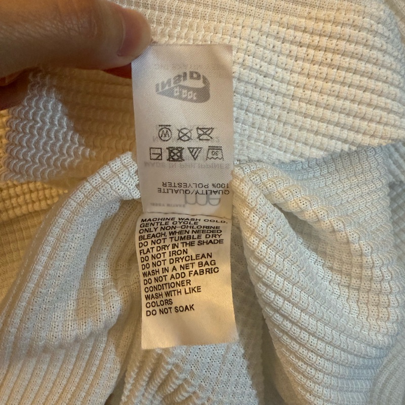 me ISSEY MIYAKE 三宅一生 白色延展上衣-5