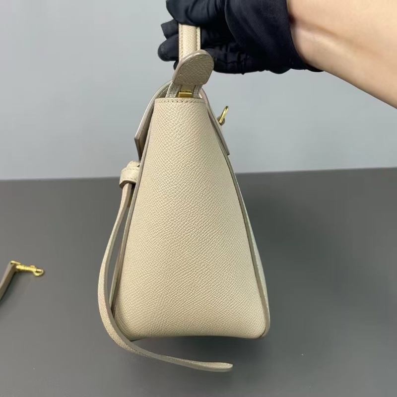 Celine奶茶色nano鯰魚包 99新配件塵袋-2