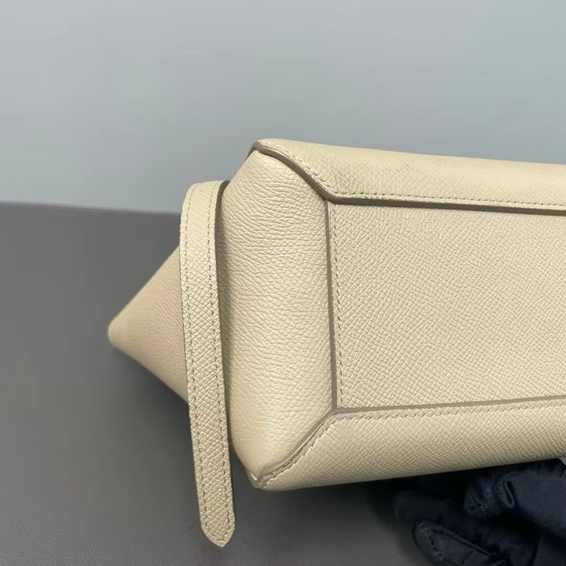 Celine奶茶色nano鯰魚包 99新配件塵袋-4