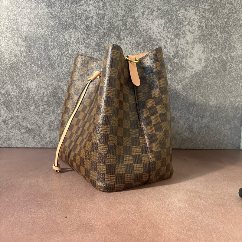 98新LV棋盤格水桶20編碼（祼包）-3