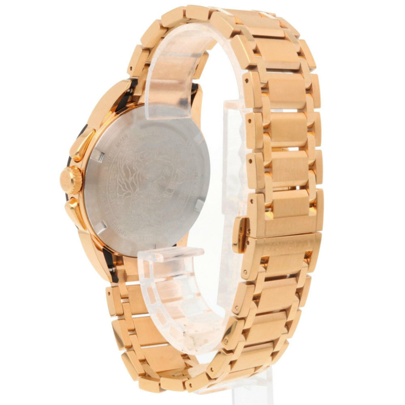 范思哲 (Versace) 經典人物腕錶，不鏽鋼 VEM8 石英男士計時表-3