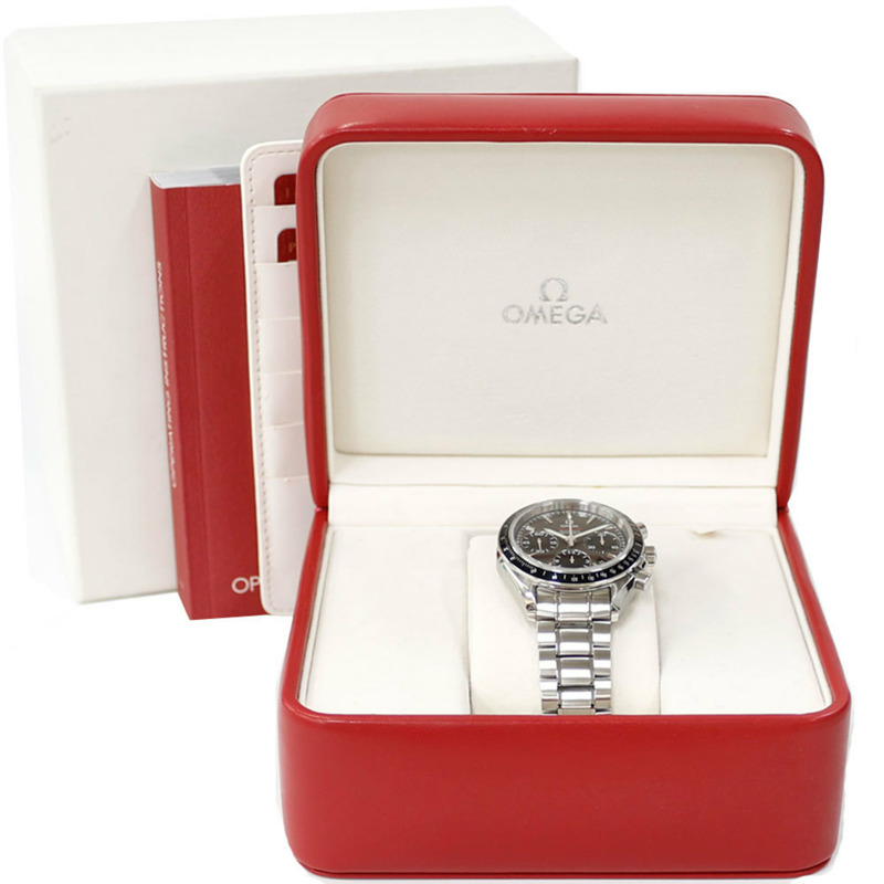 歐米茄超霸系列腕錶，不鏽鋼材質，型號32330404006001，自動機械，男錶，歐米茄計時碼錶-10