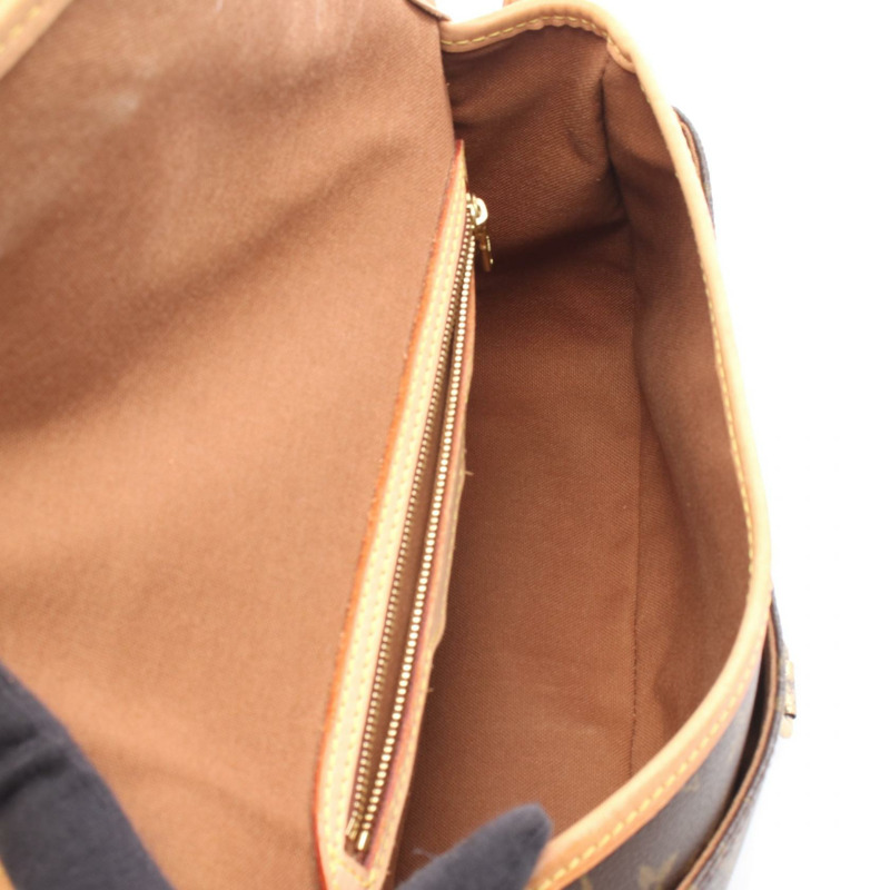 路易威登 Sologne 單肩斜背包 M42250 Monogram 帆布皮革二手-2