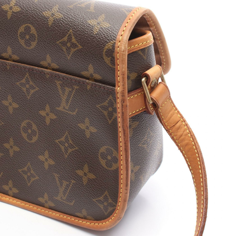 路易威登 Sologne 單肩斜背包 M42250 Monogram 帆布皮革二手-6