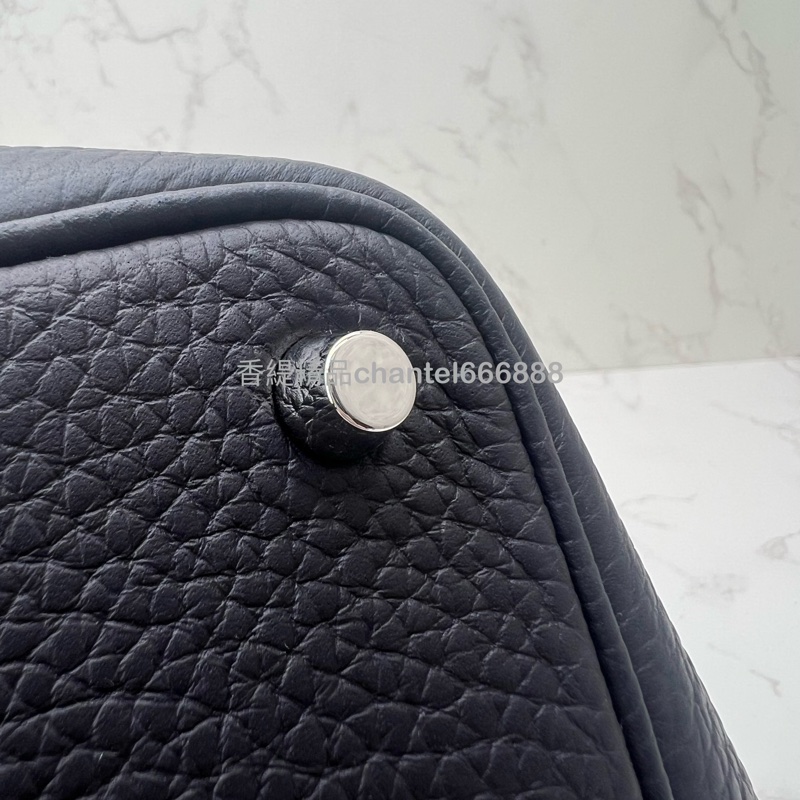 💗香緹國際精品💗 689 Hermes picotin 18 B刻 午夜藍👾-7