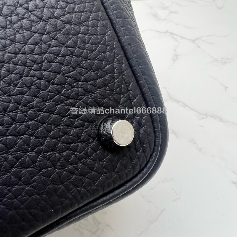 💗香緹國際精品💗 689 Hermes picotin 18 B刻 午夜藍👾-9