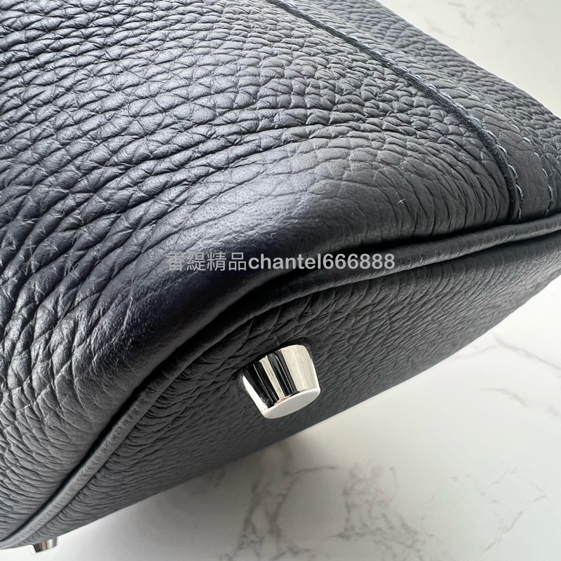 💗香緹國際精品💗 689 Hermes picotin 18 B刻 午夜藍👾-10