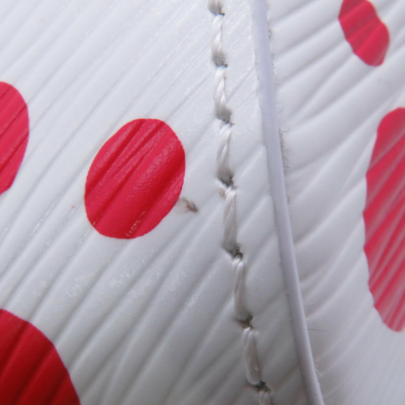 路易威登 Epi 皮革手提包，LV×YK Cluny Mini M21722，兩用單肩背包，草間彌生聯名款-9