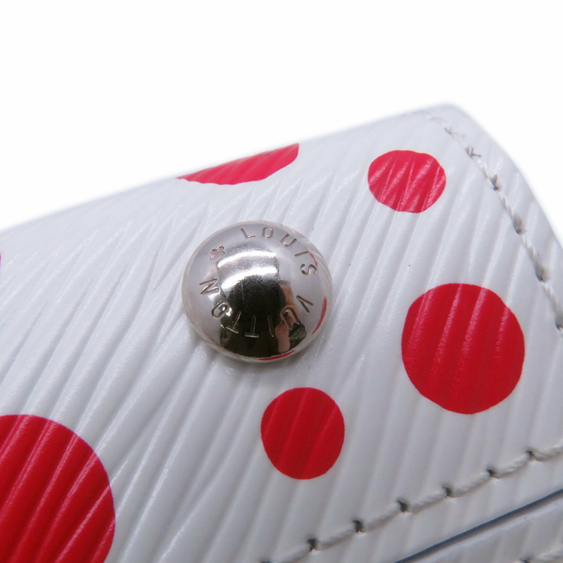 路易威登 Epi 皮革手提包，LV×YK Cluny Mini M21722，兩用單肩背包，草間彌生聯名款-11