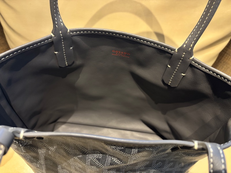 Goyard Anjou Mini Tote灰色-8