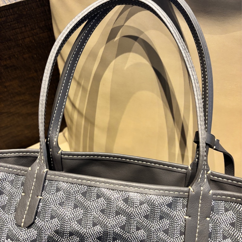 Goyard Anjou Mini Tote灰色-11