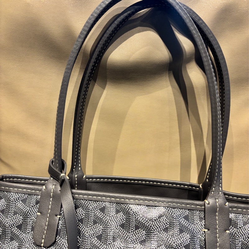 Goyard Anjou Mini Tote灰色-17