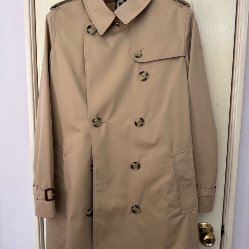 Burberry經典風衣外套-0