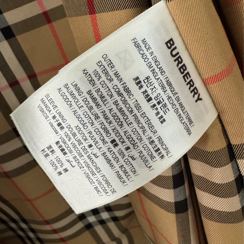 Burberry經典風衣外套-16