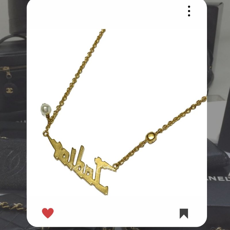 🛍️🎁 雙12🔥 12月新品上架 聖誕節🎄💖 美品 新款 Christian Dior CD 金色頸鏈 🔥Christian Dior熱賣款 DIOR 經典款 頸鏈 Christian Dior Necklace-1