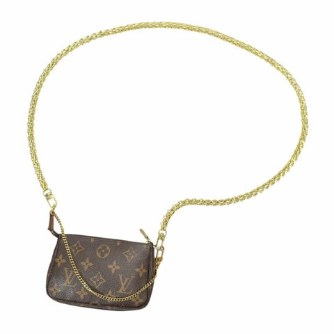 LOUIS VUITTON *自加鏈＞送無品牌鏈帶* Pochette Accessoire 小手袋