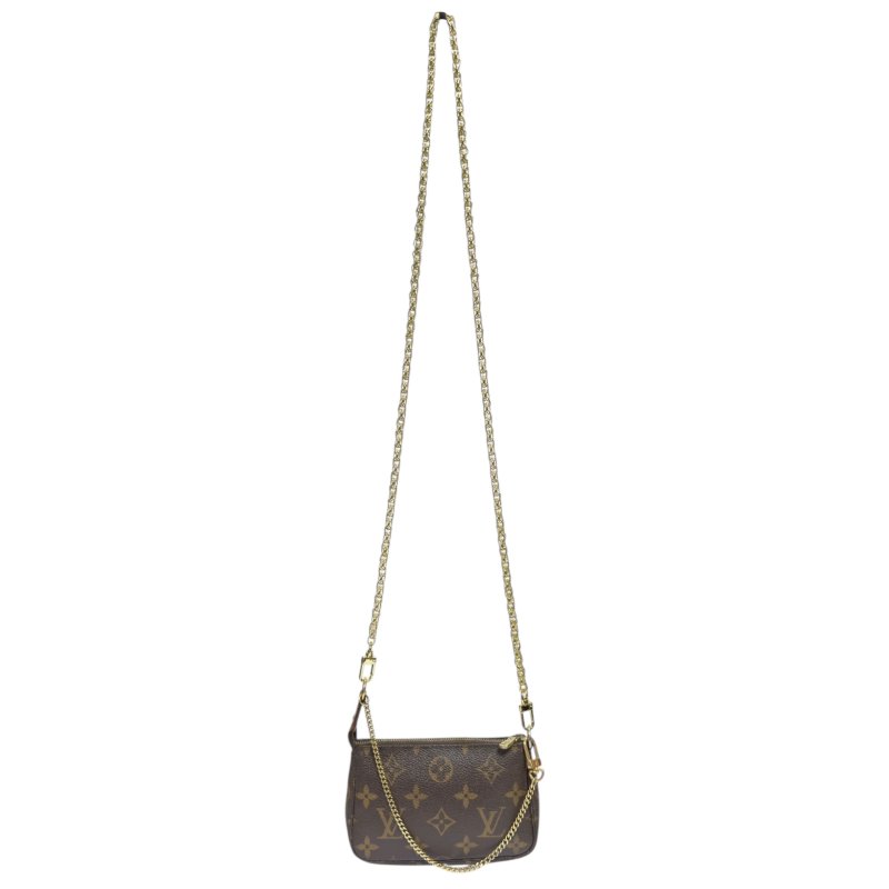 LOUIS VUITTON *自加鏈＞送無品牌鏈帶* Pochette Accessoire 小手袋-1