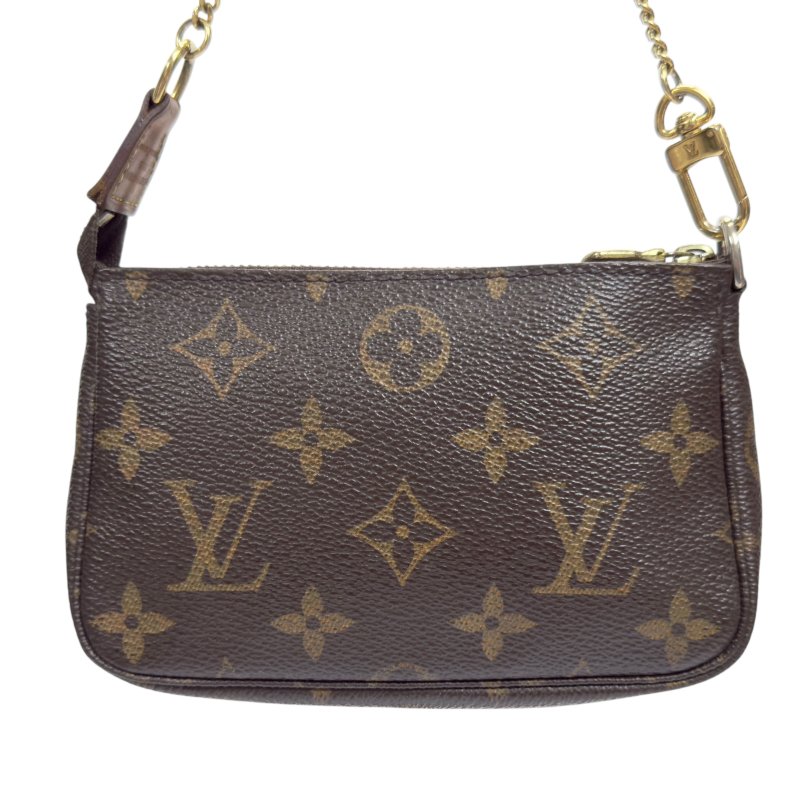 LOUIS VUITTON *自加鏈＞送無品牌鏈帶* Pochette Accessoire 小手袋-3
