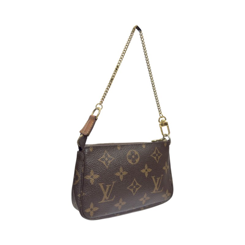 LOUIS VUITTON *自加鏈＞送無品牌鏈帶* Pochette Accessoire 小手袋-5