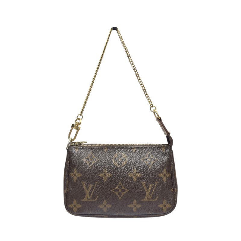LOUIS VUITTON *自加鏈＞送無品牌鏈帶* Pochette Accessoire 小手袋-7