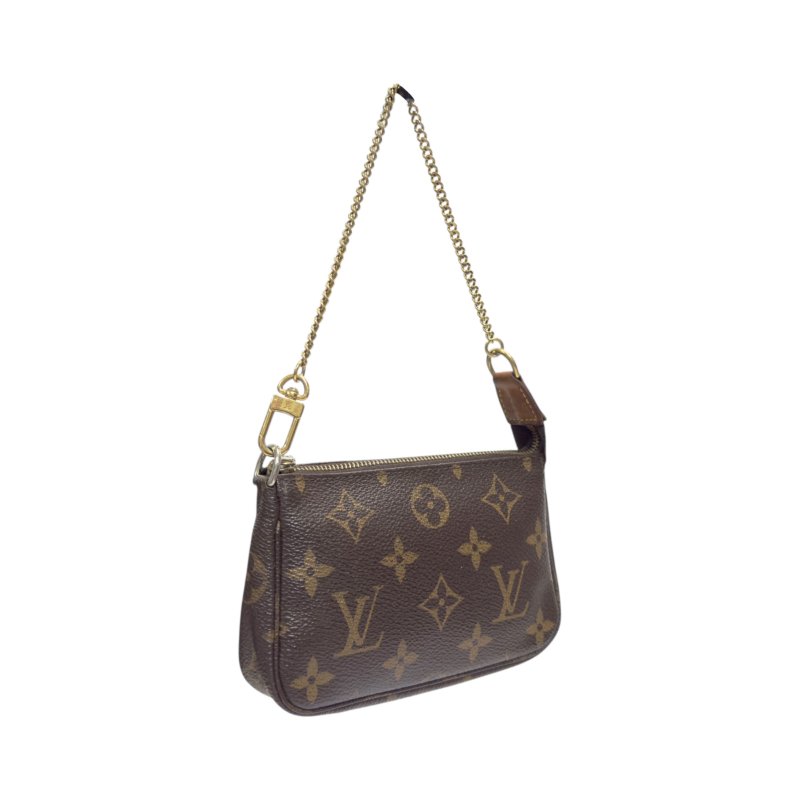 LOUIS VUITTON *自加鏈＞送無品牌鏈帶* Pochette Accessoire 小手袋-8