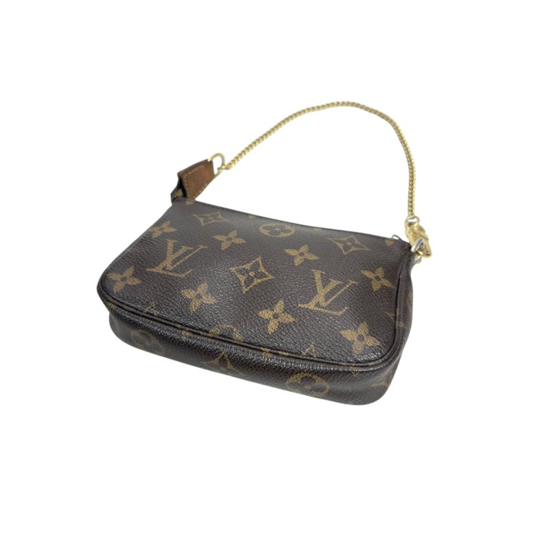 LOUIS VUITTON *自加鏈＞送無品牌鏈帶* Pochette Accessoire 小手袋-11