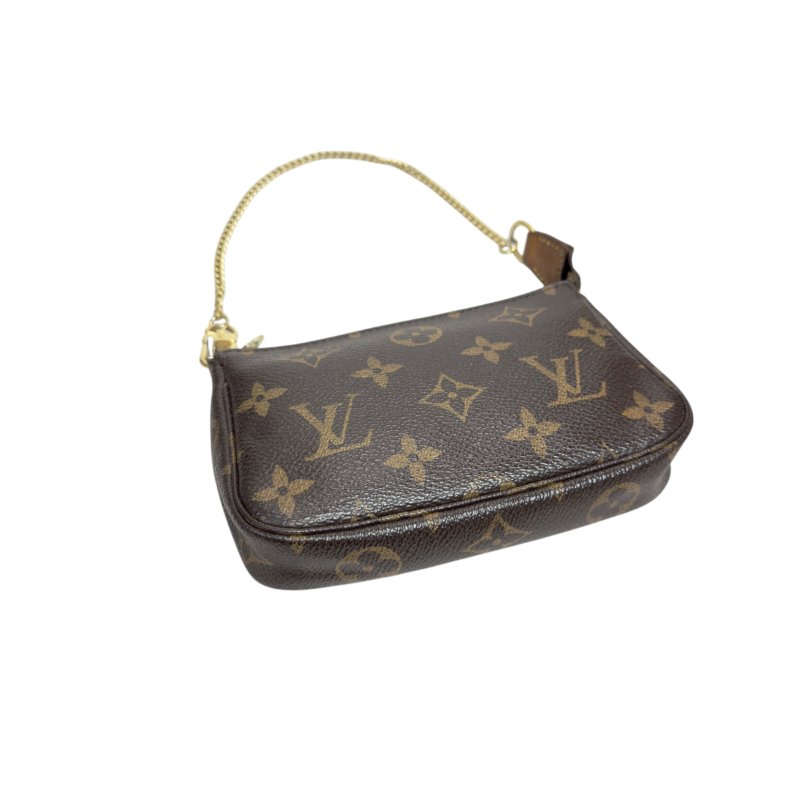LOUIS VUITTON *自加鏈＞送無品牌鏈帶* Pochette Accessoire 小手袋-12