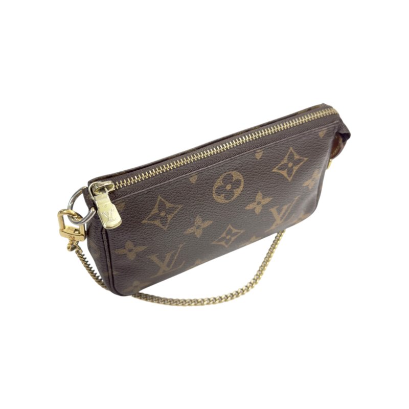 LOUIS VUITTON *自加鏈＞送無品牌鏈帶* Pochette Accessoire 小手袋-17