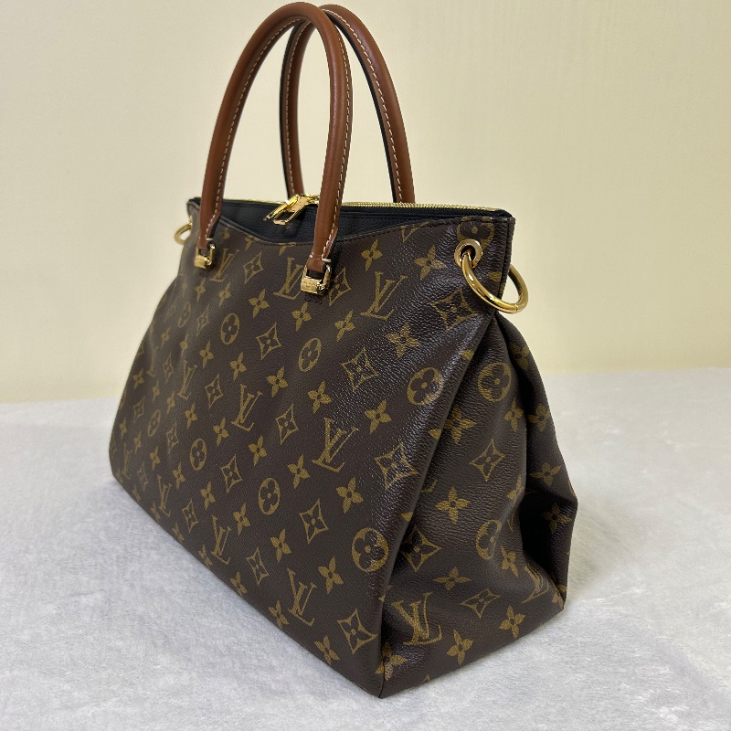 Louis Vuitton LV Pallas MM 中號經典老花手提包-7