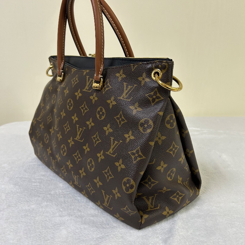 Louis Vuitton LV Pallas MM 中號經典老花手提包-10