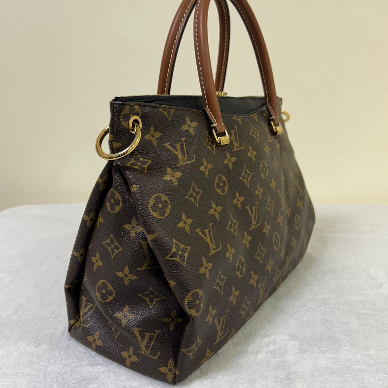 Louis Vuitton LV Pallas MM 中號經典老花手提包-12