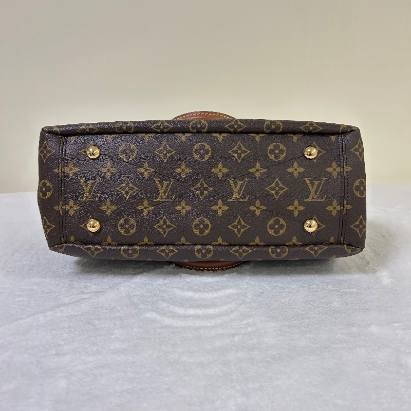 Louis Vuitton LV Pallas MM 中號經典老花手提包-13
