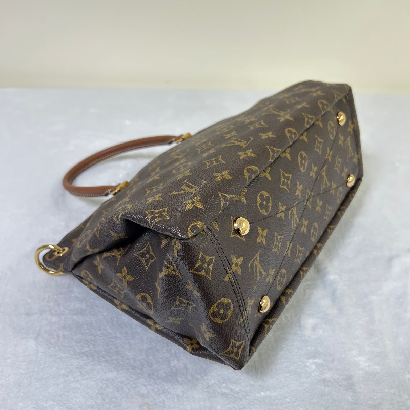 Louis Vuitton LV Pallas MM 中號經典老花手提包-16