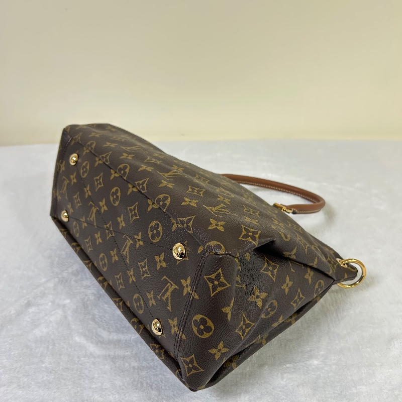 Louis Vuitton LV Pallas MM 中號經典老花手提包-17