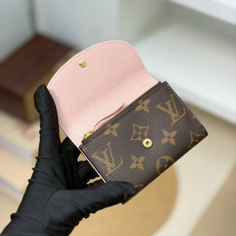 🏷LV 路易威登.Rosalie 豆豆卡夾零錢包 芯片款 M62361-11