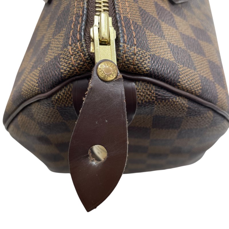 LOUIS VUITTON 路易威登 N41531 SPEEDY 30 波士頓包 棋盤格 棕色 金釦-10