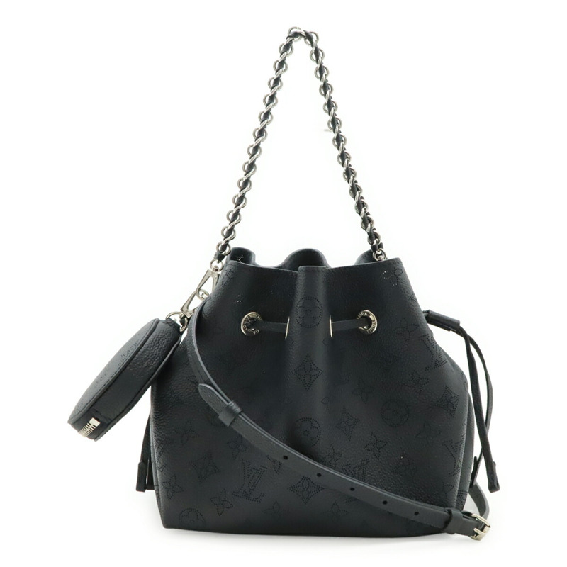 路易威登 Mahina Bella 單肩包/鏈條手提包，黑色 (M57070)-0