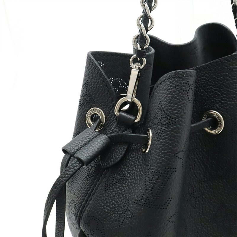 路易威登 Mahina Bella 單肩包/鏈條手提包，黑色 (M57070)-5