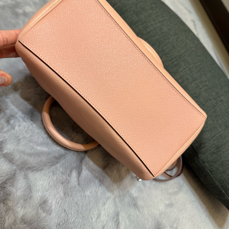 coach 25公分 波士頓包 粉色-7