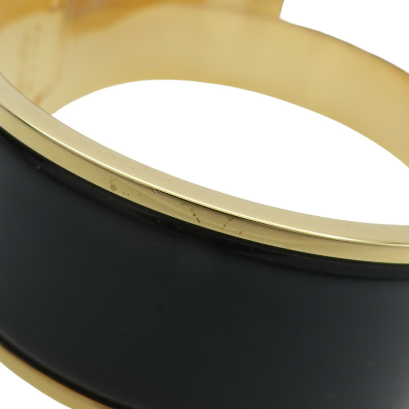 黑色琺瑯 金色鍍金 Clic Clac H手環【HERMES 愛馬仕】 300001FO01GM-8