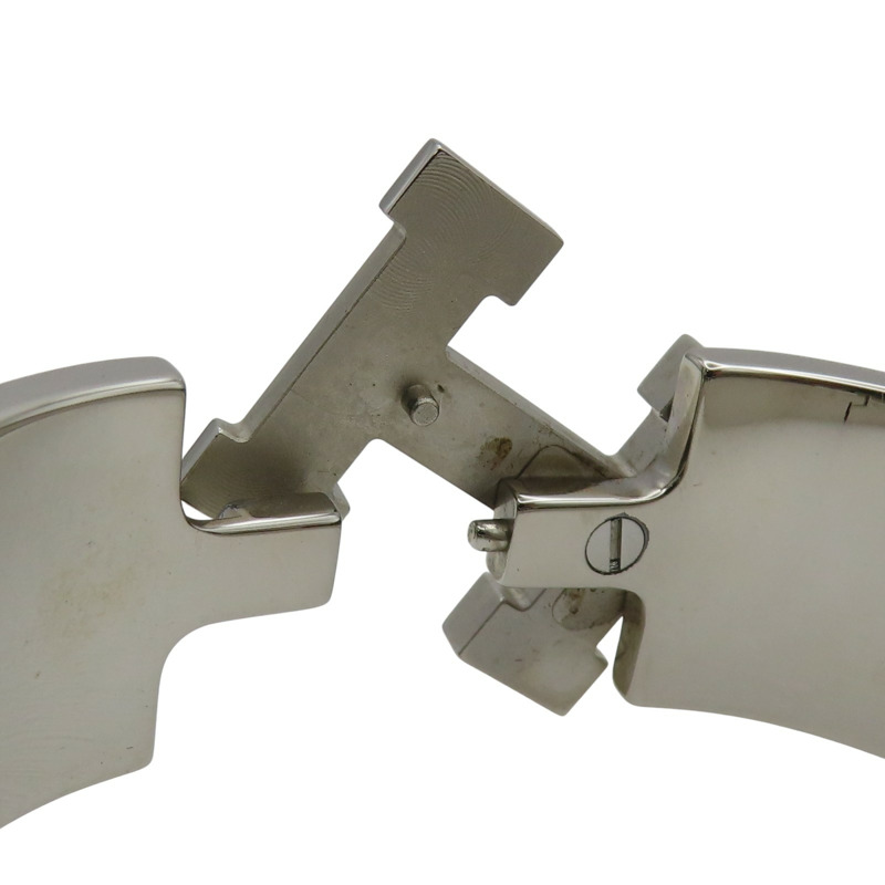 粉藍色琺瑯 銀色鍍金 Clic Clac H 手環【HERMES 愛馬仕】 H300001FP01PM-5