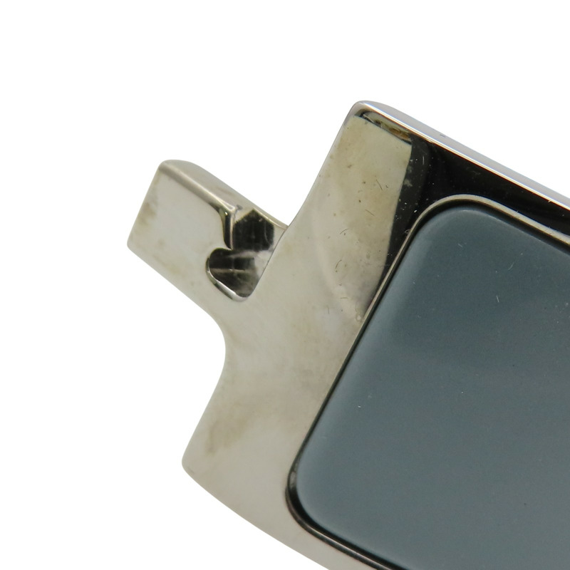 粉藍色琺瑯 銀色鍍金 Clic Clac H 手環【HERMES 愛馬仕】 H300001FP01PM-9