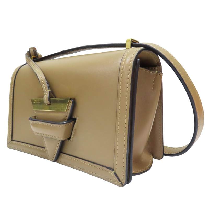 卡其色 牛皮 Barcelona Mini 肩背包【LOEWE 羅威】 302.74NP39-2